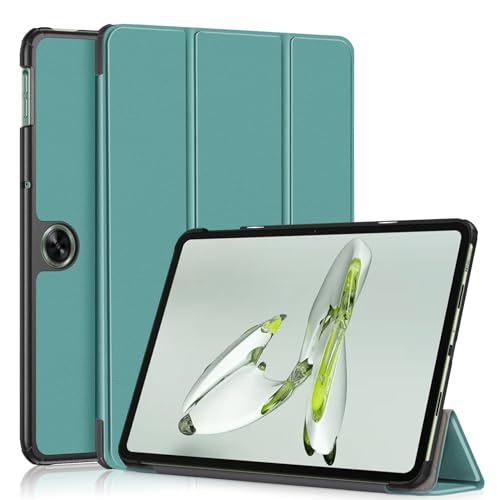 Gylint Case for OnePlus Pad Go 2023 11.4'', PU Leather Folding Folio Stand Case Cover in Green by Gylint - Used condition - US$6.96