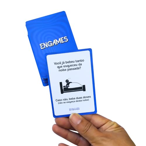 Jogo de Cartas Audácia para Adultos Anime a sua Resenha Jogo para adultos Festa Drink Game Beber Esq