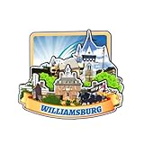 Collection : aimants de réfrigérateur assortis sur le thème de la ville, les autocollants sont parfaits pour collectionner et afficher vos souvenirs de voyage ou offrir à d'autres.