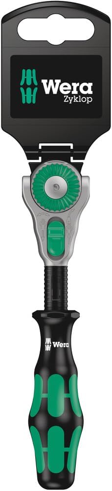 WERA Zyklop 8000 A SB Ratchet, Square Socket 1/4"