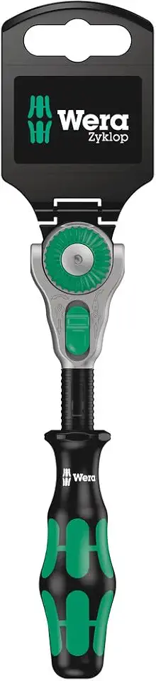 WERA Zyklop 8000 A SB Ratchet, Square Socket 1/4"