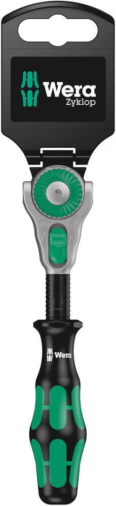 WERA - Zyklop 8000A Ratchet 1/4In Drive 152Mm Carded