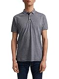 camisa polo negra hombre Ajuste: normal Esprit 031ee2k310 Camisa de Polo, 402/Navy 3, L para Hombre