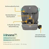 Joie i-Irvana™ R129 Kindersitz, i-Size, ISOFIX, von 76 bis 150 cm, Thunder – Ansicht 2