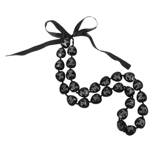 VANZACK Collar Graduación Acrílico con Diseño y Lazo para Fiesta y Ceremonia Accesorio Original para Graduados