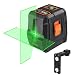 Produktbild Kreuzlinienlaser, TACKLIFE 30M Grün selbstnivellierendes Linienlaser, mit Duallasermodul, Umschaltbar Vertikal/Horizontal, 360 Grad Drehbar, mit Halterung, Schutztasche und 2 x AA Batterien - SC-L07G