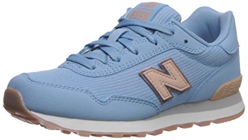 New Balance unisex child 515 V1 Hook and Loop Sneaker, Summer Sky, 3 Wide Infant US