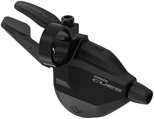 CUES SL-U6050-10R Short Reach 10-Speed RapidFire Plus Shifter for Small Hands, LinkGlide Compatibility, Black