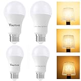 Youtime 3 Way Light Bulbs 30 70 100 Watt Equivalent Soft White, LED A19 Energy Saving Three Way Light Bulbs,4Pack