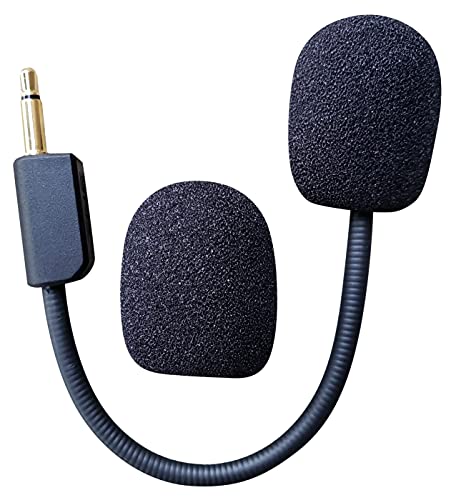Blackshark V2 Mic Replacement | TNE Detachable Microphone Boom for Razer Black Shark V2 Wired and V2 Pro Wireless PS4 Pro PS5 Xbox One Series X Computer PC Gaming Headsets 3.5mm Jack Noise Cancelling