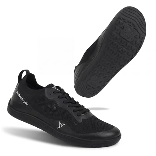 Image of YOHO Barefoot Shoes: Bornfree - Toe Yoga Unisex Series | Wide Toe Box & Zero-Drop Flexible Sole for Natural Movement | Training, Gym, Walking & Running Footwear for Men and Women