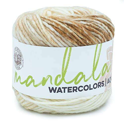 Lion Brand Mandala Watercolors Yarn-Almond