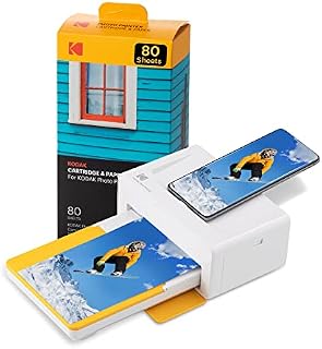 Kodak Dock Plus 4x6 Instant Photo Printer 80 Sheet Bundle (2021 Edition) –