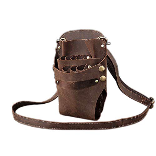 LLAni Druable Hair Stylist Pocket Comb Scissors Pouch Bag with Shoulder Belt Hairdressing Tool Convenient To Use