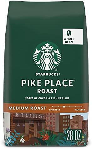 Whole Bean Coffee Pike Place Roast, 28 oz Bag