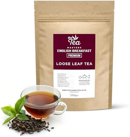 The Tea Masters Loose Leaf Tea - English Breakfast - Premium (1x250g)