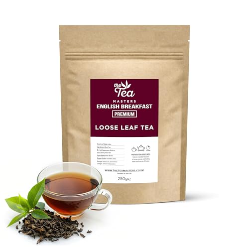 The Tea Masters Loose Leaf Tea - English Breakfast - Premium (1x250g)