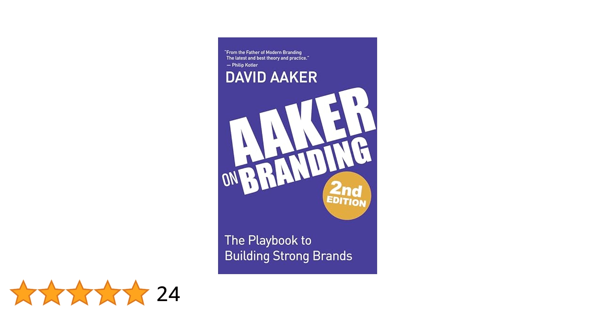 マーケティングリサーチ （アーカー著）（英語版） Amazon | Aaker on Branding: The Playbook to Building Strong
