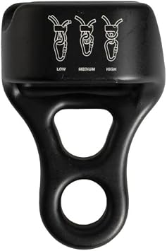 Cypher XF Forge Climbing Belay Device, Black