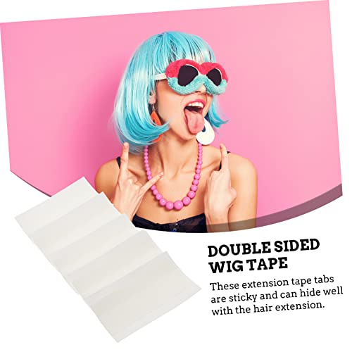 Beavorty 10 Folhas Filme De Extensão De Cabelo Fita Dupla Face Peruca De Renda Peruca Frontal De Ren
