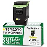 Compatibilité : pour une utilisation avec les imprimantes Lexmark CS531 CS632 CX532 Cx635. Veuillez vérifier soigneusement votre modèle d'imprimante.