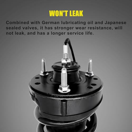 Yutmatin Front & Rear Shocks Struts w/Magnetic Fit for Cadillac Escalade by Yutmatin - Used condition - Image 5