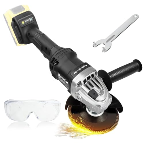 Rueqior Cordless Angle Grinder for DEWALT 20V MAX Battery, 10000...