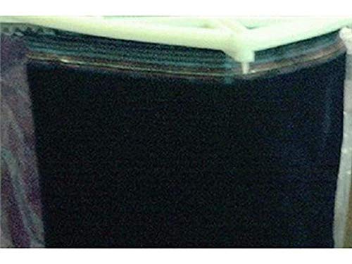 SyFabrics Plush Triple Velvet Fabric 44 inches Wide Black