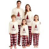 WephuPSho Deer and Plaid Matching Set