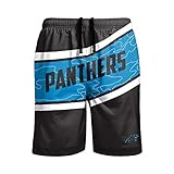 FOCO Herren Carolina Panthers NFL Badehose Big Wordmark – XL, Teamfarbe, X-Large