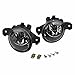 Prefer Warehouse Pair of Front Fog Light Lamp Compatible With Nissan Sentra 2004-2019 (Excludes Sr, Se-R Models) Replaces 261559B91C NI2592122 261509B91C NI2593122 261559B91D 195916001, black