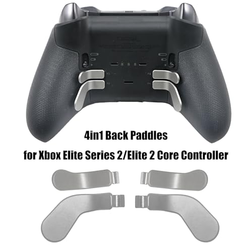 Image of 13 in 1 Accessories for Xbox One Elite Series 2 Controller,Metal Thumbsticks for Xbox Elite Controller Series 2 Core,Elite Controller Series 2 Controller Accessory Replacement Parts(Silvery)