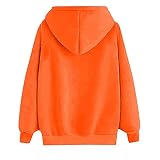Women Oversized Hoodies Loose Casual Fashion 2021 Long Sleeve Crewneck Sweatshirt Solid Color Pocket
