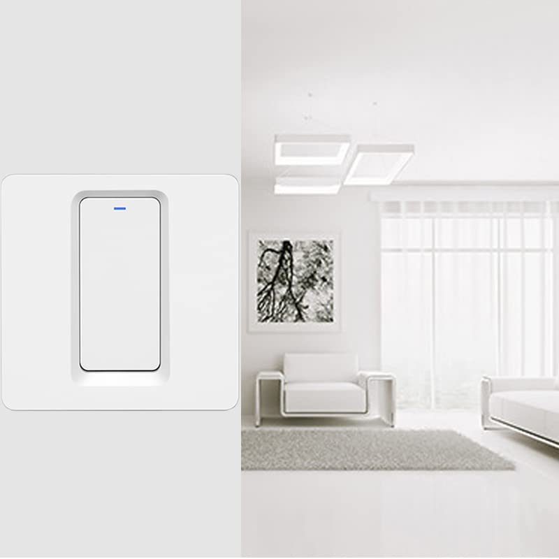 Kit Di Interruttori E Ricevitori Wireless Autoalimentati Per Apparecchi Di Illuminazione Da Parete Con Telecomando 87419581