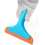 IDOBLO Limpiacristales de Silicona,Rascavidrios Universal para Ventanas con Agujero - Rascador de Silicona para Quitar Pintura de Pared