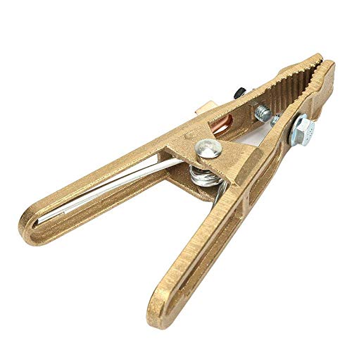 260A Brass A-Shape Ground Welding Earth Clamp Welder Earth Ground Cable Copper Grip Clip Clamp For Welding Machine #TOP6