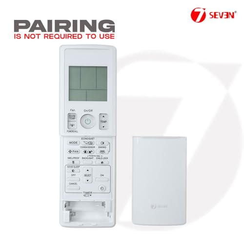 Image of 7SEVEN Compatible with Daikin AC Remote Original ARC479A21 Model 169a 1 1.5 2 Ton Split and Window Air Conditioner - Match Exactly with Existing Daikin Split ac Remote Control