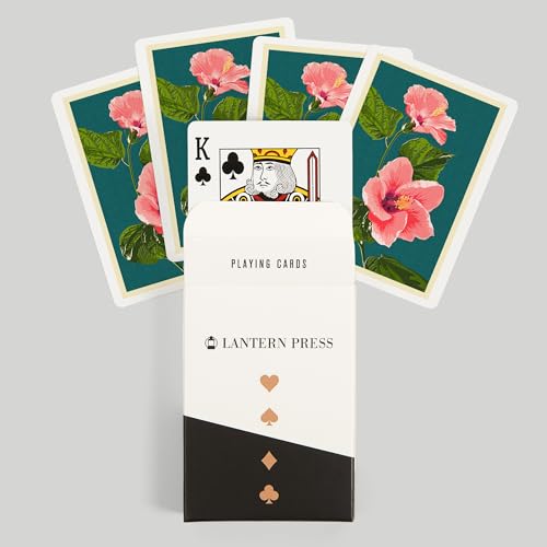 Pink Hibiscus, naipes póker 52 cartas para adultos miniatura 6