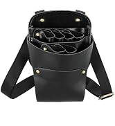 PU Leder Friseurtasche Mit Schultergurt – Scherenholster, Werkzeugtasche Für Friseure & Barbiere