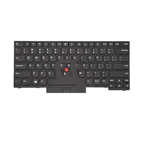 ThinkPad E480 E490 L380 R480 T480S L490 T490 pm[gp\RL[{[hiobNCgtAUS/RU/XyC/VAꃌCAEgj(RU Black S2 2018)