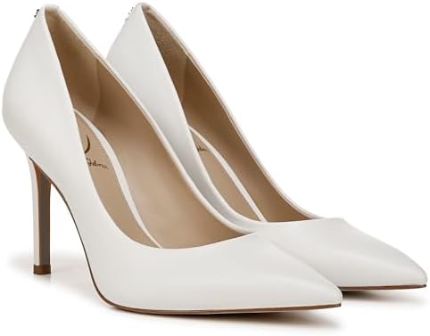 Sam Edelman Women's Hazel Pump, Bright White, 8 Medium US — view 3