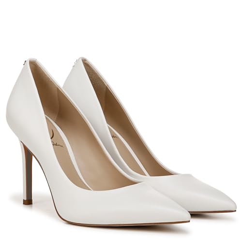 Sam Edelman Women's Hazel Pump, Bright White, 7.5 - Thumbnail 4