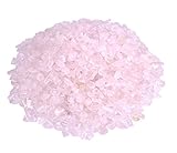 edelsteine rosenquarz 100% NATUR. Die natürliche Schönheit der Trommelsteine verleiht jedem Kunstwerk eine elegante und bodenständige Note. Ob für Schmuckherstellung, Scrapbooking, Kartenbasteln oder Wohnkultur - diese Edelsteinchips sind ein absolutes Must-Have.