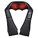 Masajeador de Cuello y Hombros Básico Shiatsu Masajeador Cervical con 3D Rotación y Función de Calor para Relajación de Fatiga en Casa, Oficina o Coche