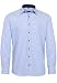 Produktbild eterna Langarm Hemd MODERN FIT Twill gestreift, W44 Langarm, Hellblau/Weiss