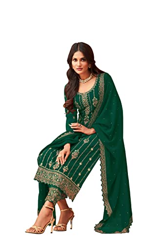 Ready to Wear Indian Pakistani Ethnic Wear Designer Straight Salwar Kameez Suit for Womens2