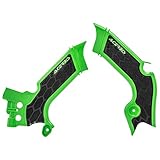Acerbis X-Grip Frame Guard - Green/Black (2742601089), One Size