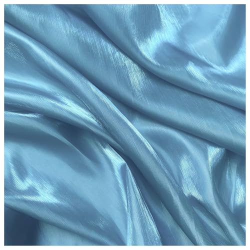 Tissu brillant dégradé uni à reflets changeants pour chemises fluides - 2