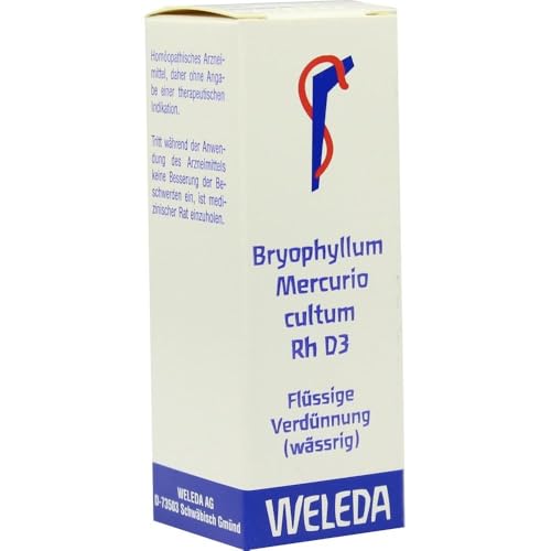 Preisvergleich Produktbild BRYOPHYLLUM MERCURIO cultum Rh D 3 Dilution 20 ml