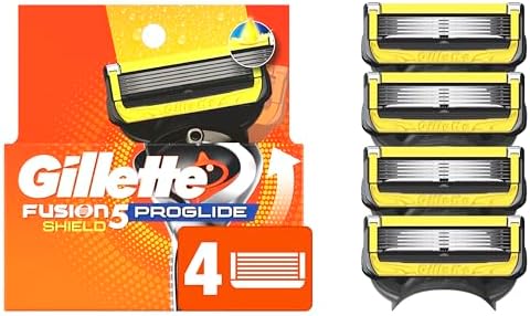 Gillette ProGlide Shield Razor Refills for Men, 4 Blade Refills